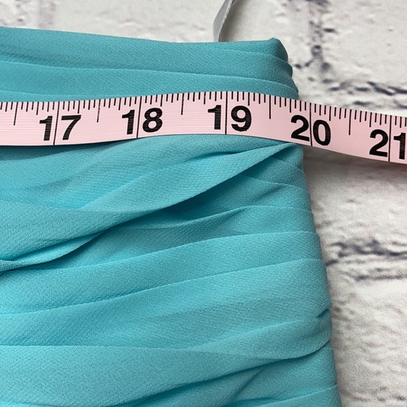 DAVID’S BRIDAL Blue Dress Size: 18 - Picture 8 of 17